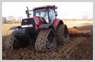 Trains de chenilles pour les cultures et l'agriculture