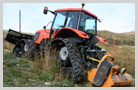 Trains de chenilles pour le travail en montagne