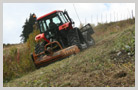 Trains de chenilles pour le travail en montagne