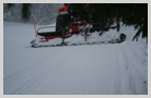 Trains de chenilles pour le travail sur la neige