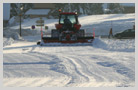 Trains de chenilles pour le travail sur la neige