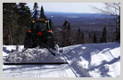 Trains de chenilles pour le travail sur la neige