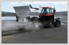 Trains de chenilles pour le travail en milieu humide