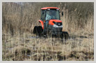 Trains de chenilles pour le travail en milieu humide