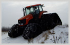 Systèmes chenillés pour tracteurs Kubota