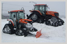 Systèmes chenillés pour tracteurs Kubota