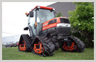 Systèmes chenillés pour tracteurs Kubota