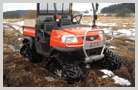 Systèmes chenillés pour utilitaires Kubota