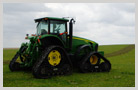 Systèmes chenillés pour tracteurs John Deere