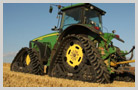 Systèmes chenillés pour tracteurs John Deere