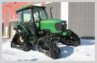 Systèmes chenillés pour tracteurs John Deere