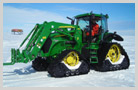 Systèmes chenillés pour tracteurs John Deere