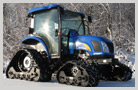 Systèmes chenillés pour tracteurs New Holland